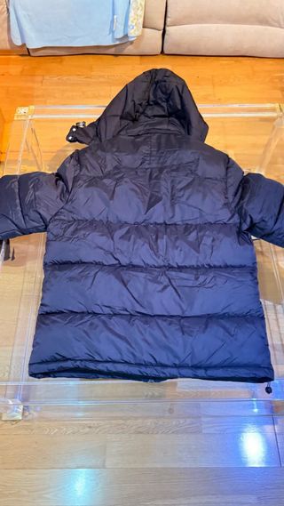 Abrigo Polo Ralph Lauren Negro Logo Rojo