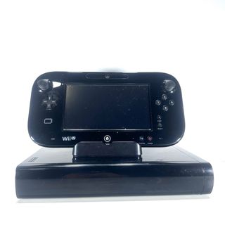 Nintendo Wii U Console Nera con cavi