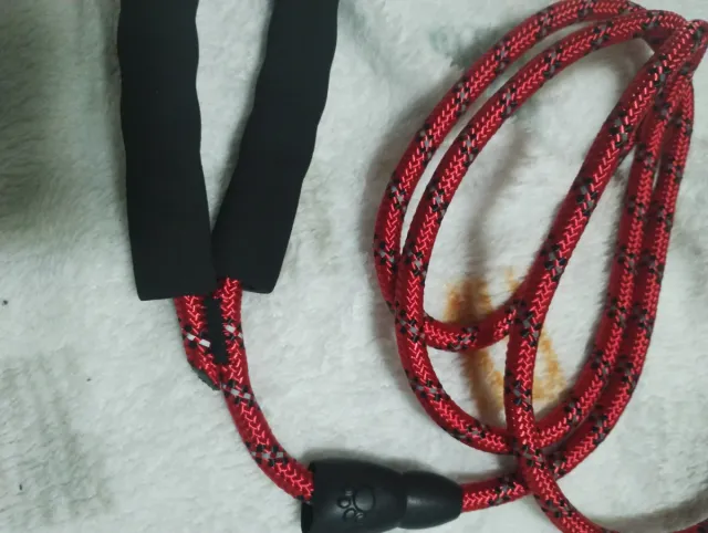 Correa para perro roja 150 cm