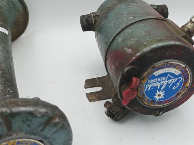 Bocina Antigua Edelweiss 2 Trompetas