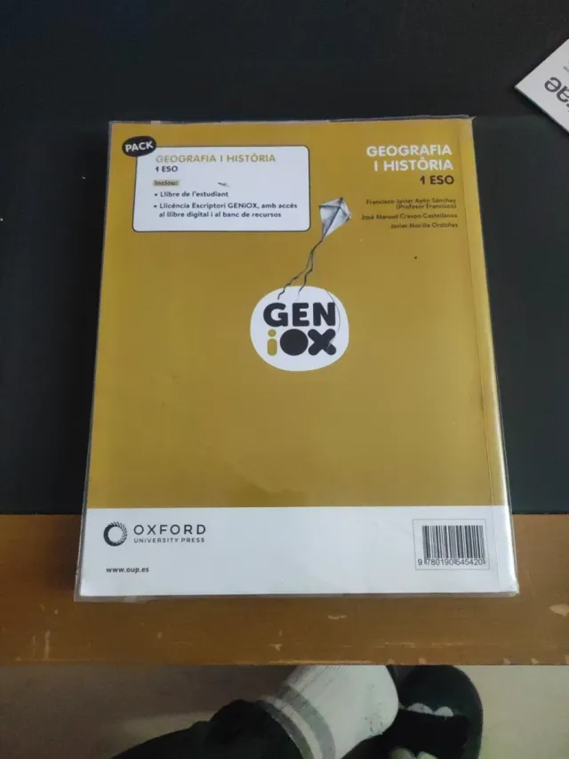 Geografia i Història 1r ESO. Llibre de l'estudi...