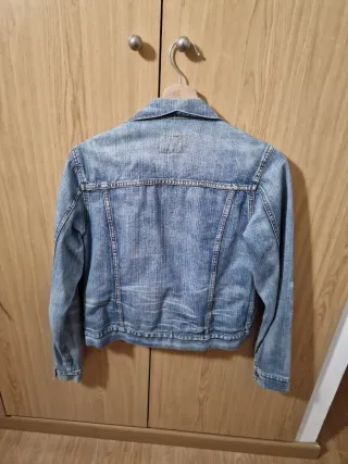 Chaqueta tejana vaquera azul Talla S/XS