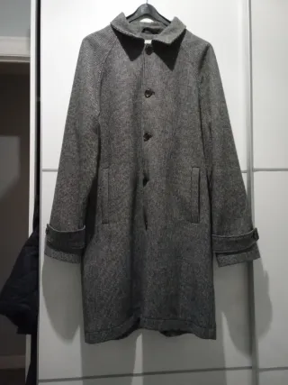 Abrigo MLN Hombre XL Gris