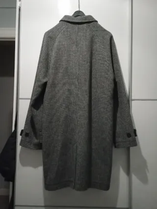 Abrigo MLN Hombre XL Gris