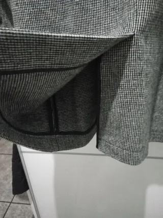 Abrigo MLN Hombre XL Gris