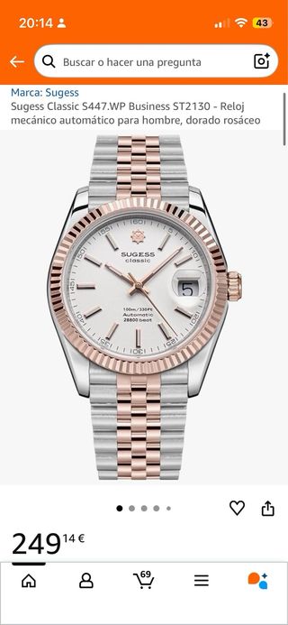 Sugess Classic “Datejust”