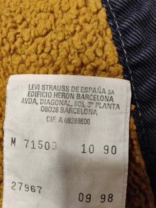 Chaqueta Levi's abrigo original