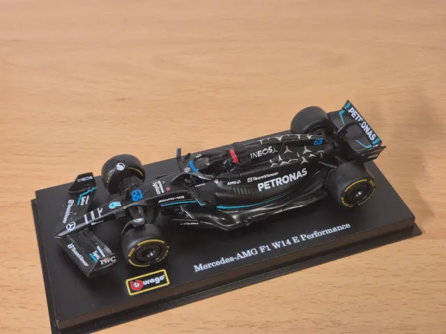 Maqueta Mercedes-AMG F1 W14 E Performance