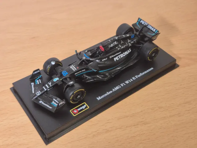 Maqueta Mercedes-AMG F1 W14 E Performance