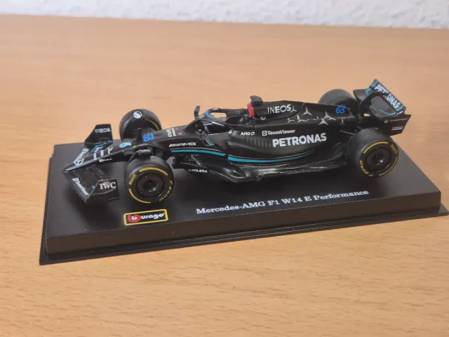 Maqueta Mercedes-AMG F1 W14 E Performance