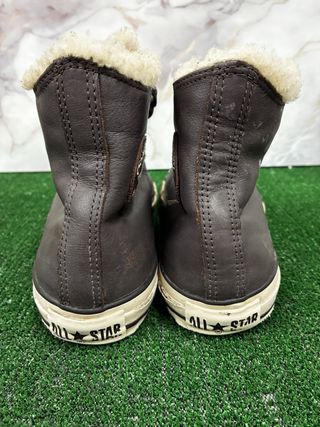 Converse Taglia 41.5 Marrone Pelliccia