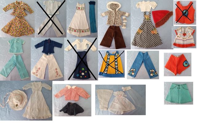 Abiti originali per bambola Nancy classica