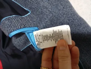 Americana El Ganso Gris y Roja