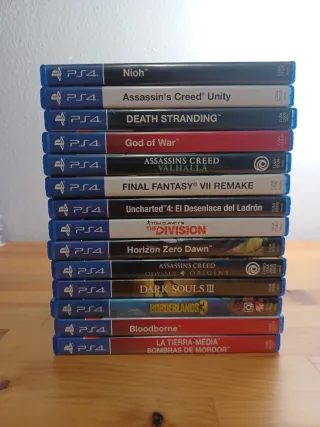 PS4 Slim 1TB + 2 Mandos + 15 Juegos