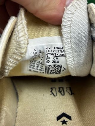 Converse Platform Bianche Tg 40