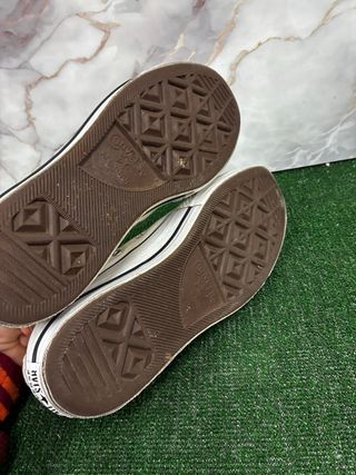 Converse Platform Bianche Tg 40