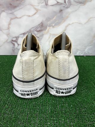 Converse Platform Bianche Tg 40