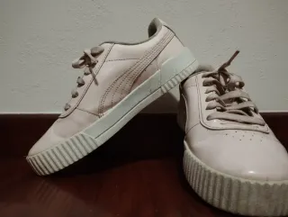 Zapatillas Puma rosa palo