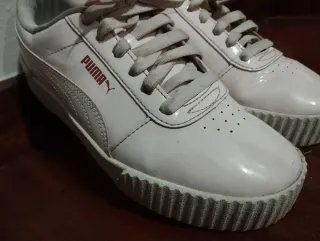 Zapatillas Puma rosa palo