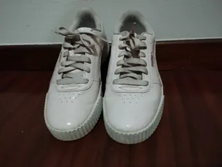 Zapatillas Puma rosa palo