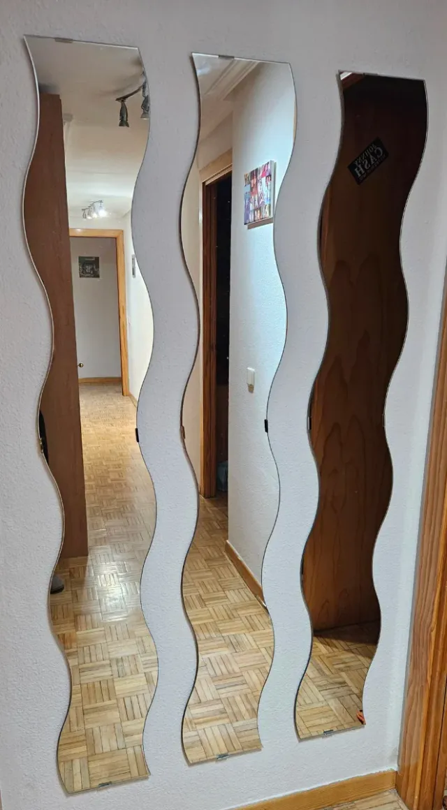 3 Espejos IKEA ALMARÖD Ondulados