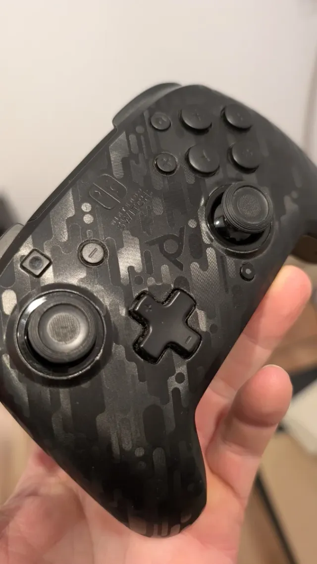 Mando Pro Nintendo Switch Negro