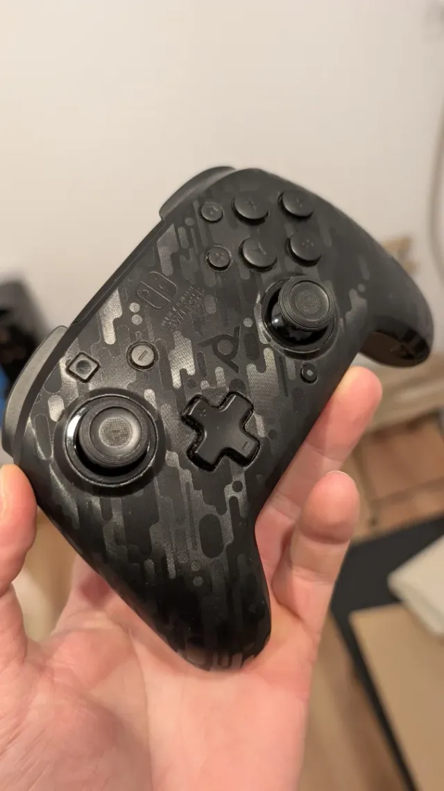 Mando Pro Nintendo Switch Negro