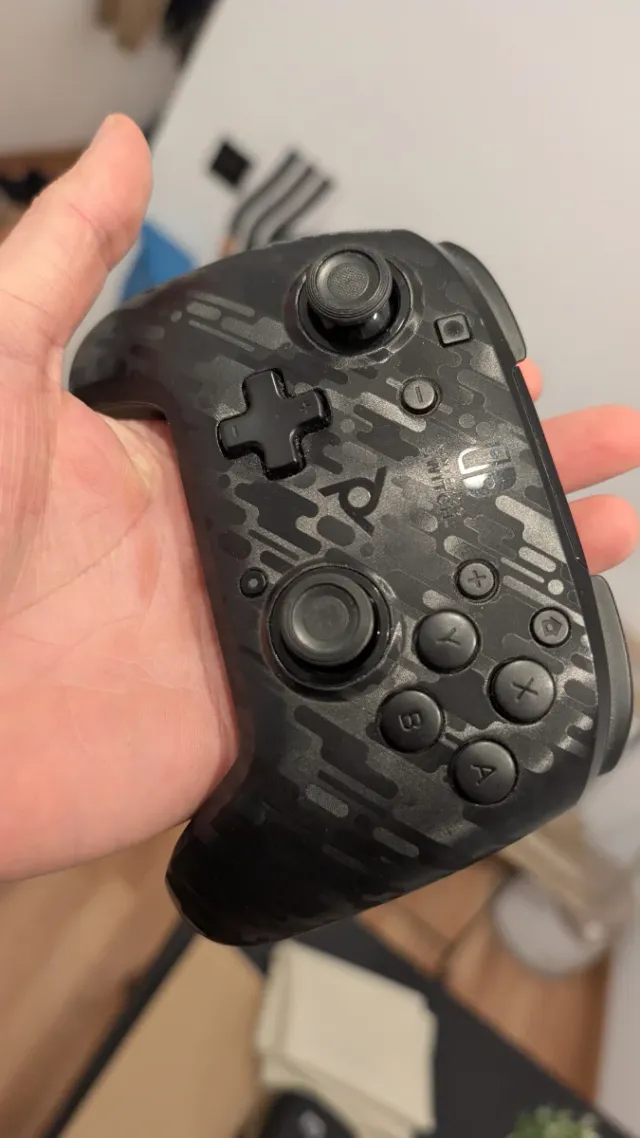 Mando Pro Nintendo Switch Negro