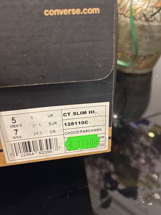 Converse Marrones Forradas Talla X