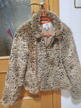 Cazadora pelo leopardo Lofties Talla L