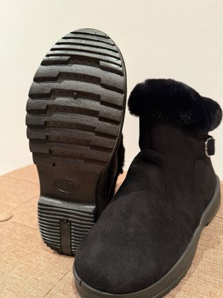 Botines negros mujer talla 39