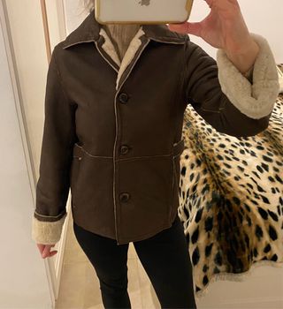 Chaqueta Purificación García Marrón