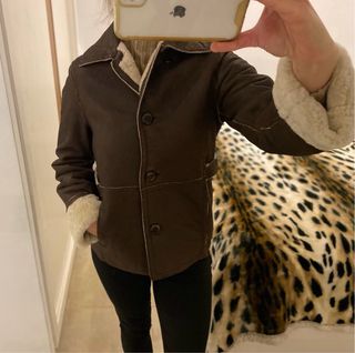 Chaqueta Purificación García Marrón