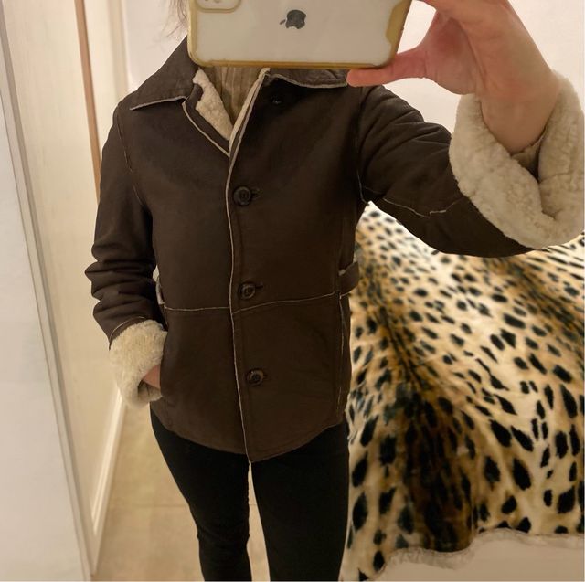 Chaqueta Purificación García Marrón