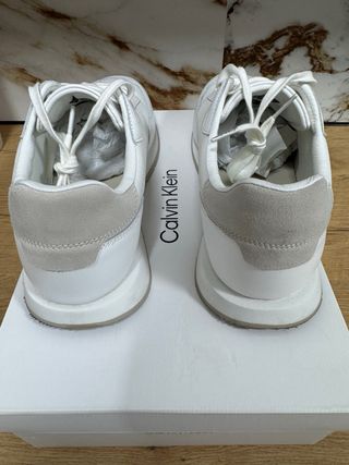 Zapatillas Calvin Klein Blancas Piel