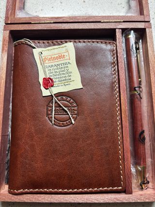 Cartera Billetera Pielnoble Marrón