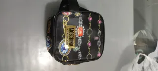 Neceser Moschino Mujer Negro Multicolor