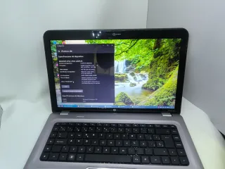 HP Pavilion dv6 Portátil Plata/Negro