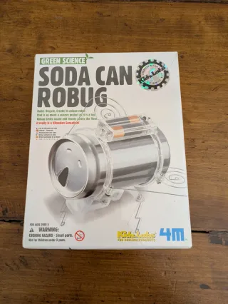 Kit scientifico Robot Soda Can Robug 4M