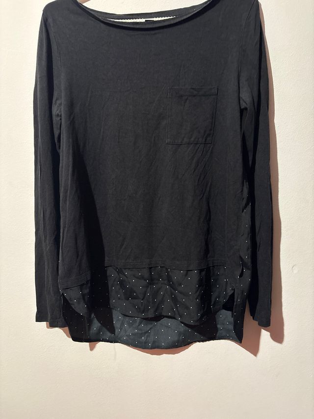 Jersey de tommy Hilfiger negro manga larga