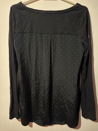 Jersey de tommy Hilfiger negro manga larga