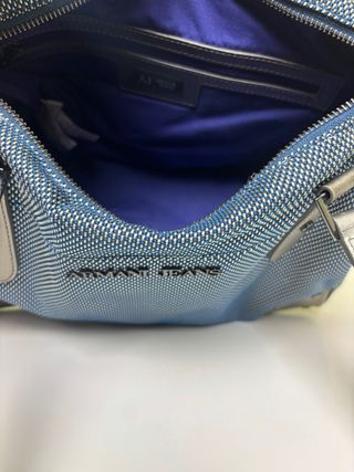 Bolso Armani Jeans shopper azul gris premium