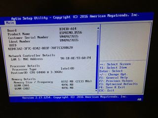 Computer Fujitsu Esprimo dekstop da ufficio Intel