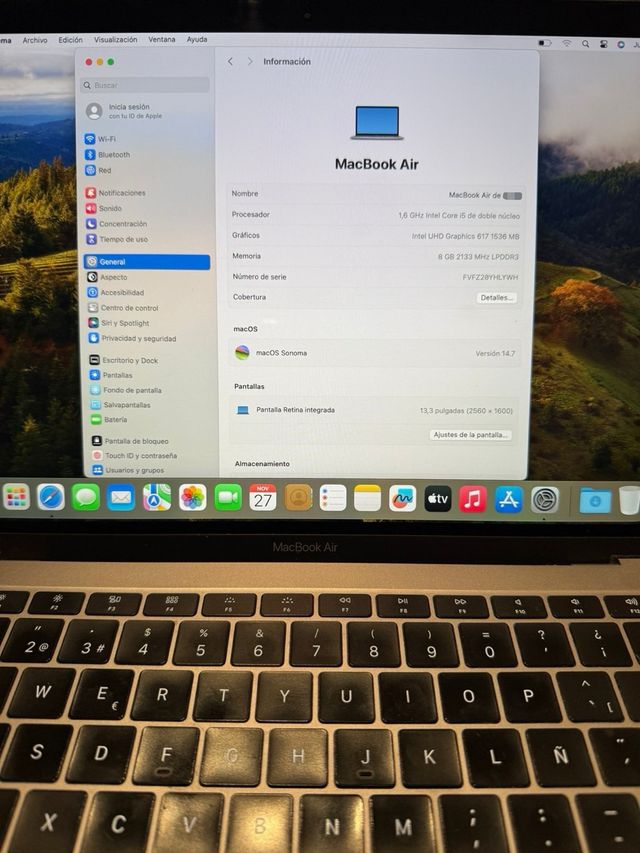 MacBook Air 2020 Plata