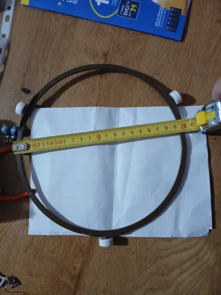 Aro giratorio para microondas