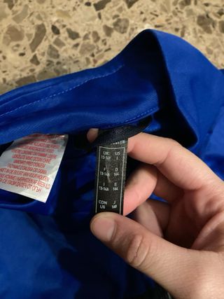 Chaqueta Adidas Azul y Negra