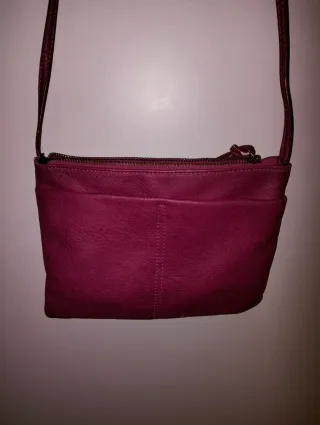 Bolso de mano rosa