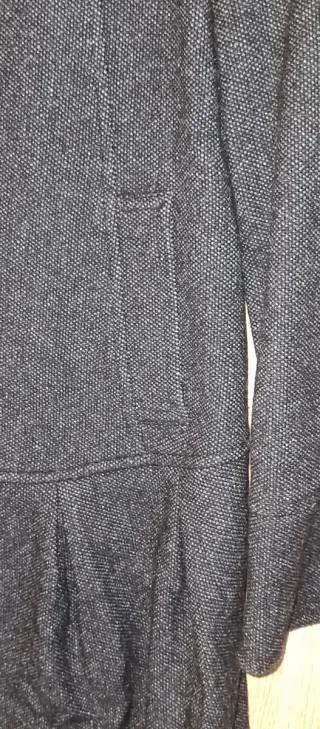 Abrigo Armani Jeans Negro Mujer