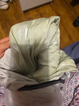 Vestido Rafferiza shein Satén Verde Talla L