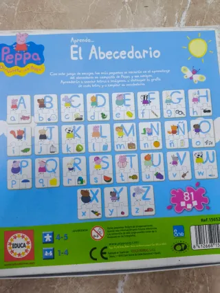 Puzzle El Abecedario Peppa Pig Educa 4-5 años